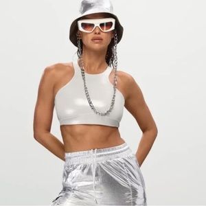 BNWT SET- Ivy Park x Adidas Ivytopia Bra + Shorts in size Small